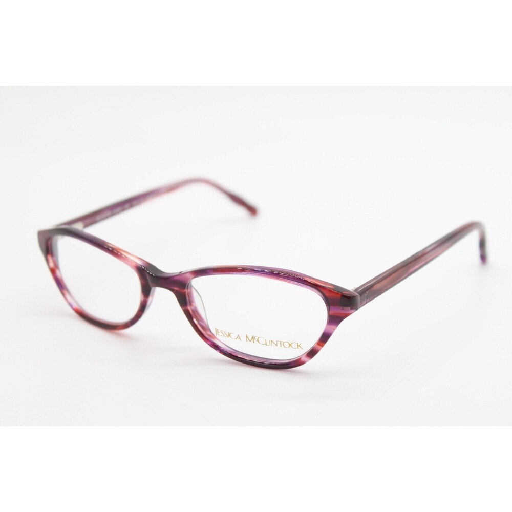 NEW JESSICA MCCLINTOCK CV JMK 425 BERRY HORN AUTHENTIC EYEGLASSES 46-15